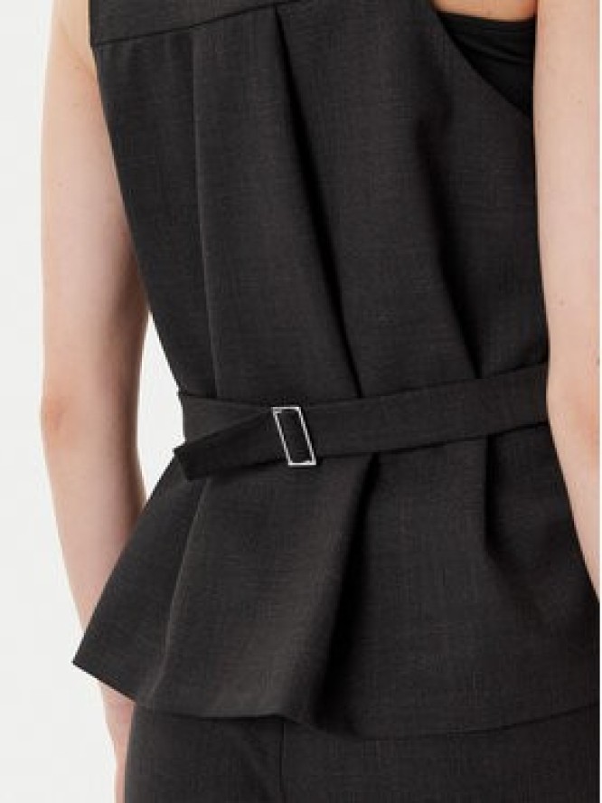 MAX&Co. Kamizelka garniturowa Colour 2526156022200 Brązowy Regular Fit