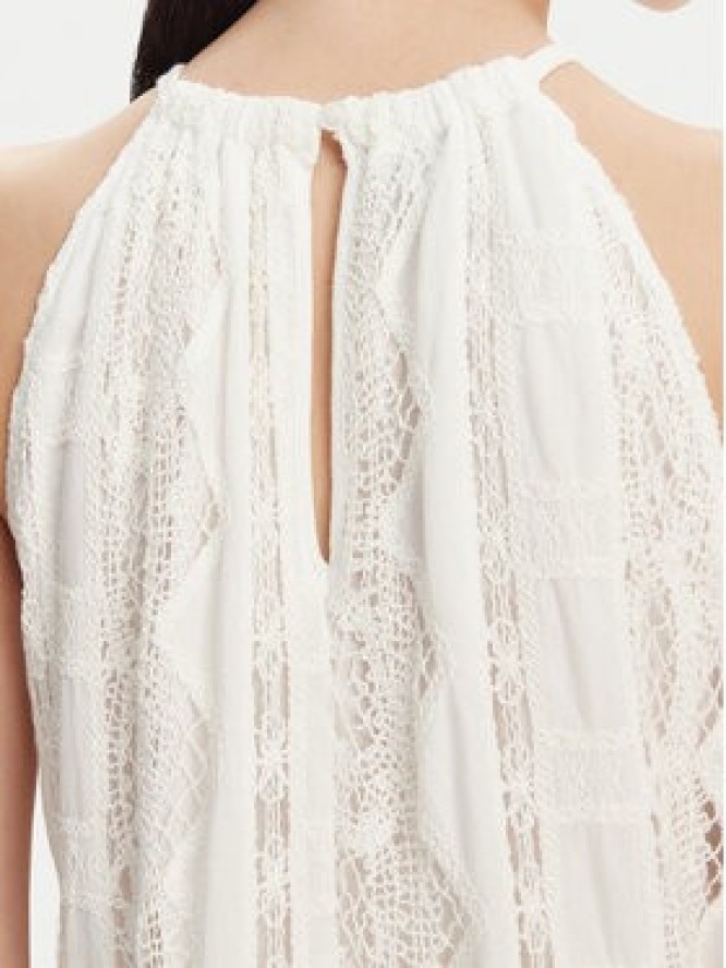 PINKO Sukienka letnia 104857 A2G9 Biały Regular Fit