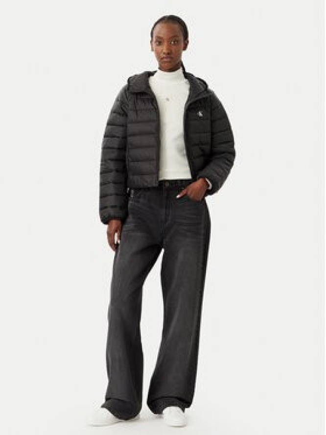 Calvin Klein Jeans Kurtka przejściowa LV047G505G Czarny Regular Fit