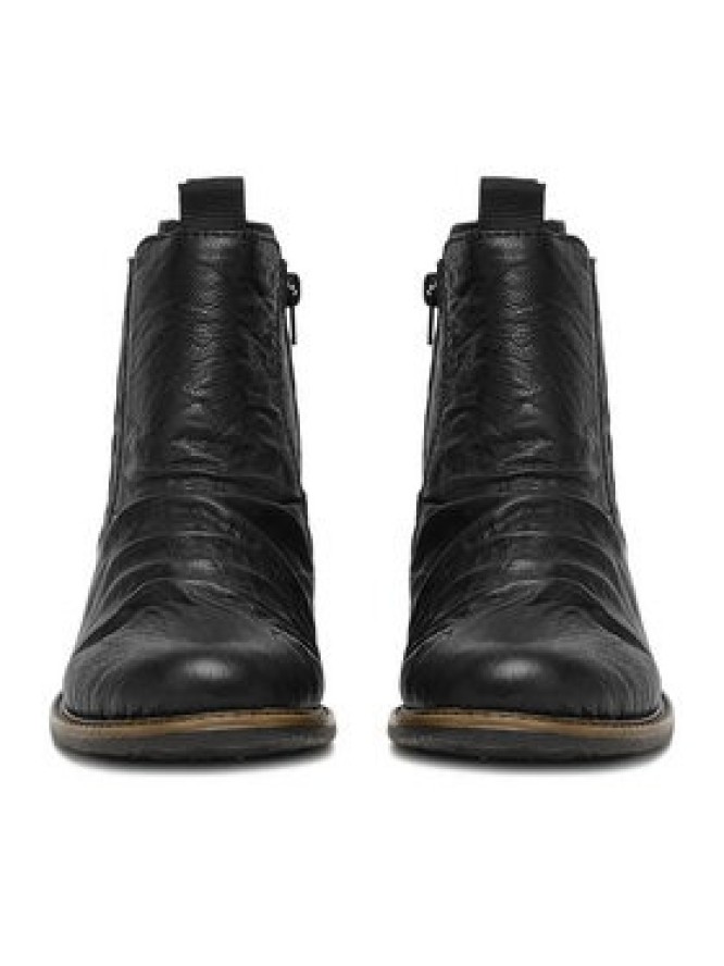 Rieker Botki 74855-00 Czarny