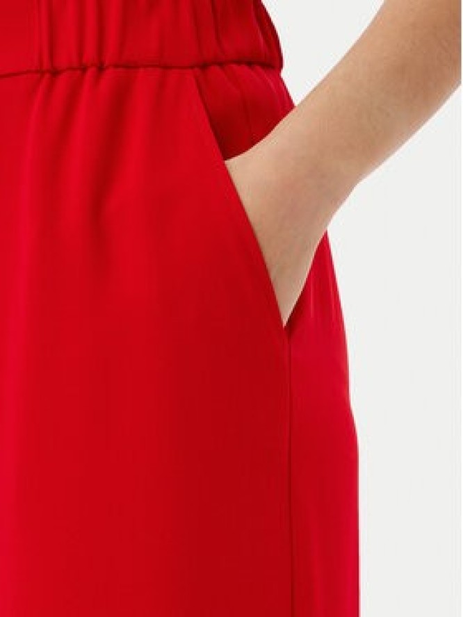 Morgan Spodnie palazzo 242-PBIRD Czerwony Wide Leg