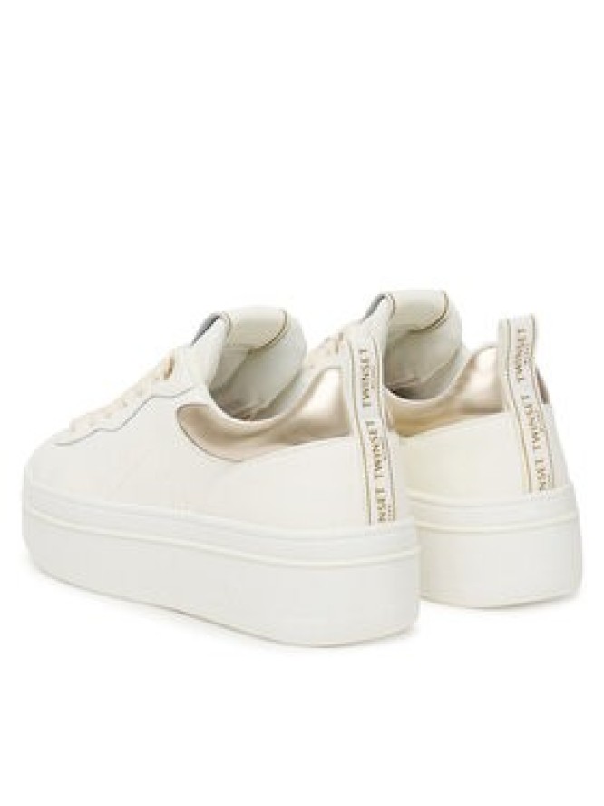 TWINSET Sneakersy 252TCP024 Biały