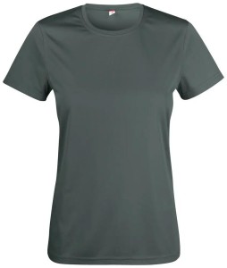clique Basic Active-T Women koszulka z barwionej przędzy – pistol