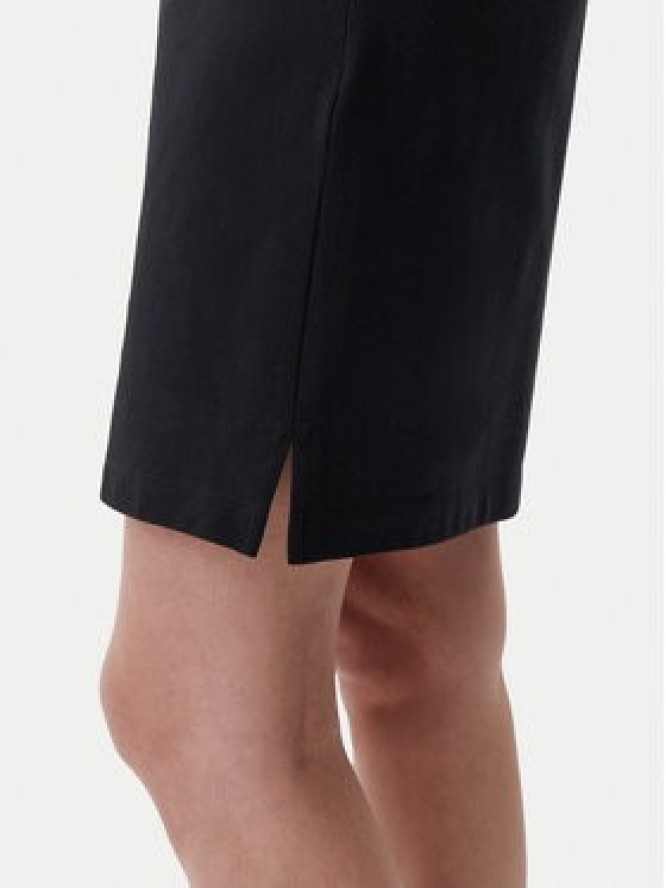 Gant Sukienka codzienna Shield 4201529 Czarny Regular Fit