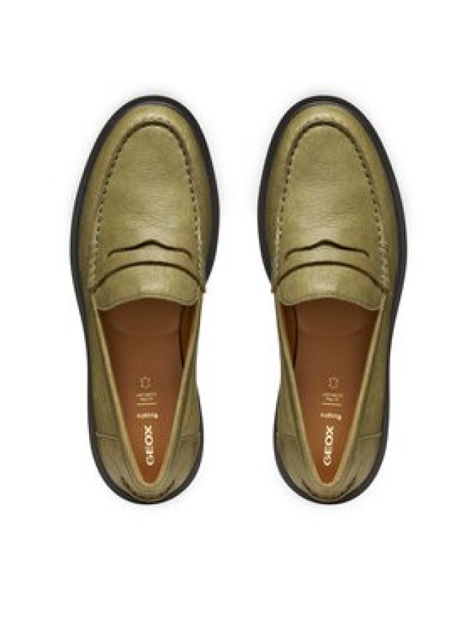 Geox Mokasyny D Spherica Ec1 D25QRA 00085 C3704 Zielony