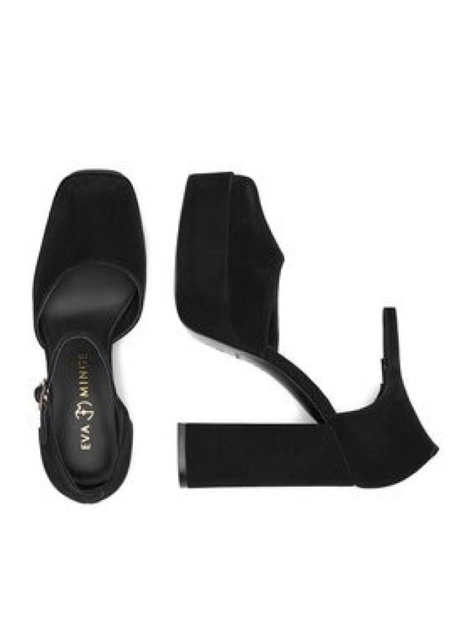 Eva Minge Czółenka EO-NIKI-E340-70H Czarny