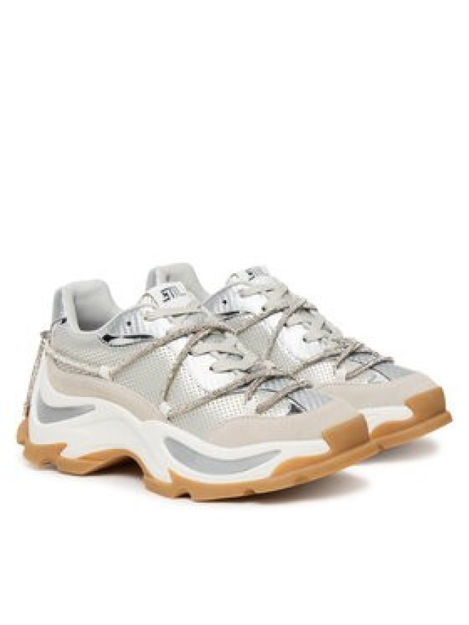 Steve Madden Sneakersy Z Nation SM11004807 Srebrny