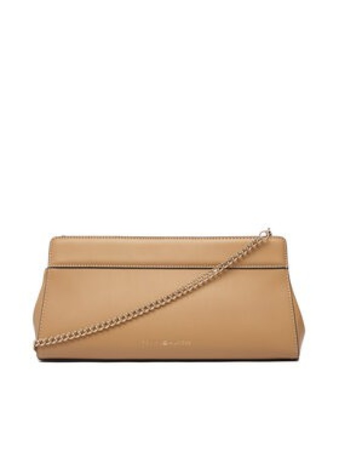Tommy Hilfiger Torebka Th Modern Clutch AW0AW18727 Brązowy jasny