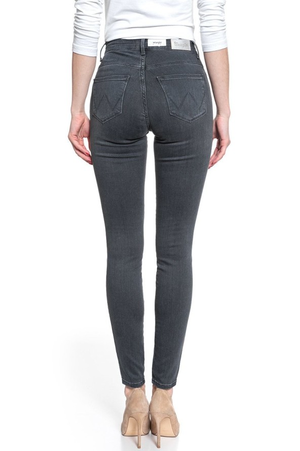 WRANGLER HIGH RISE SKINNY SOFT GREY W27HUR19L 112128131