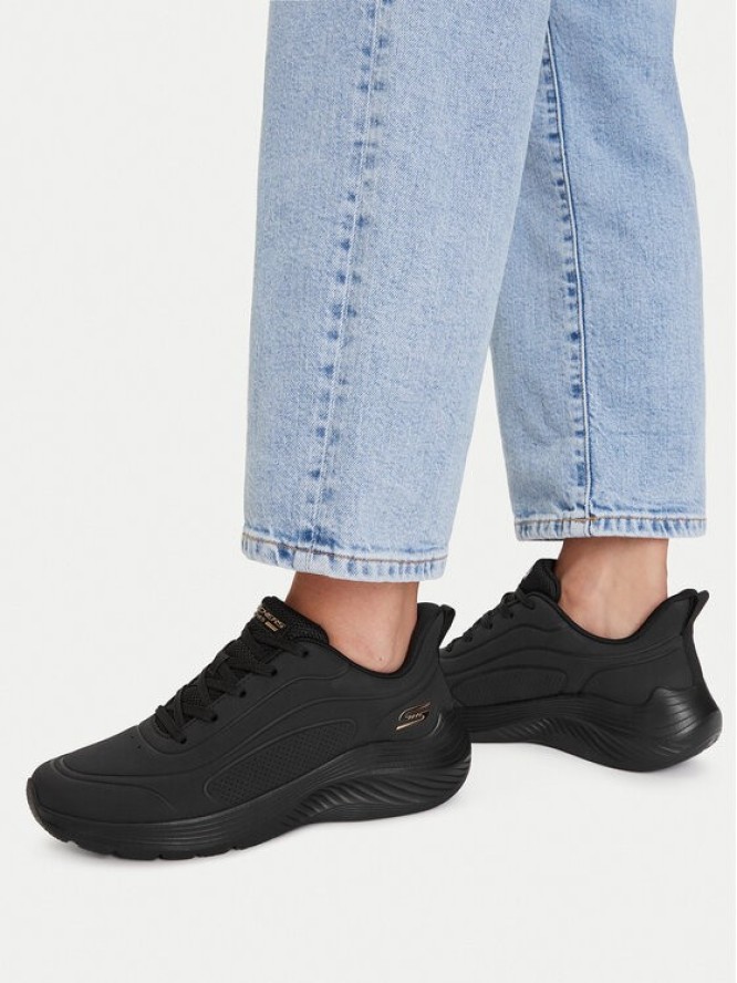 Skechers Sneakersy Sport Squad Waves 117485 Czarny