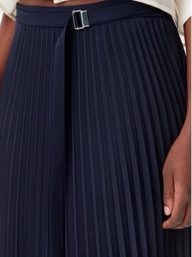 BOSS Spódnica plisowana Vocelina 50531644 Granatowy Regular Fit