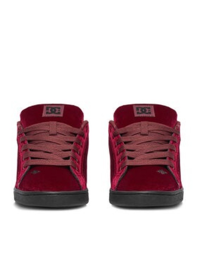 DC Shoes Sneakersy EO-COURT GRAFFIK LE DC02894601 Bordowy