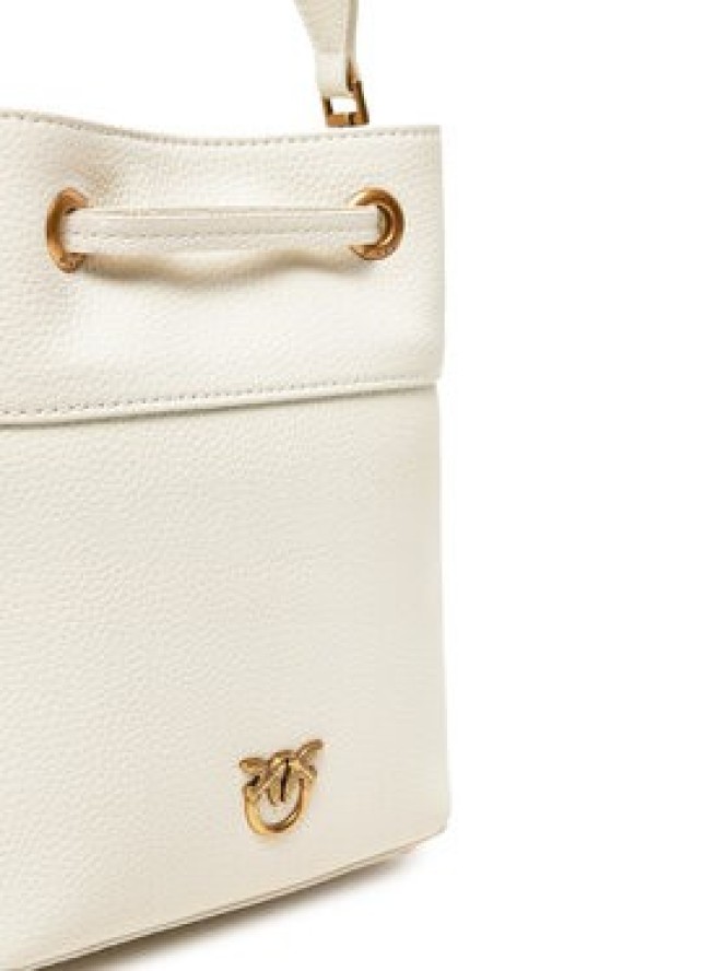 PINKO Torebka Secchiello Mini PE 25 PLTT 104303 A29Q Écru