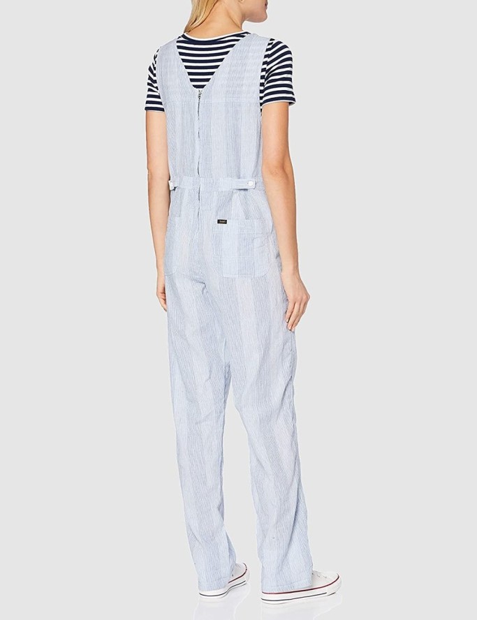 DAMSKI KOMBINEZON LEE PIPES JUMPSUIT SUMMER BLUE L39OIZNJ 112108429