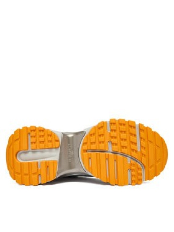 Calvin Klein Sneakersy Hike Runner Lace Up Pearl Ny YW0YW02043 Srebrny