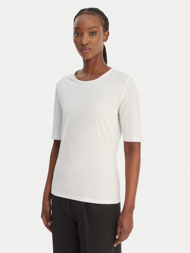 BOSS T-Shirt Evyta 50561508 Biały Slim Fit