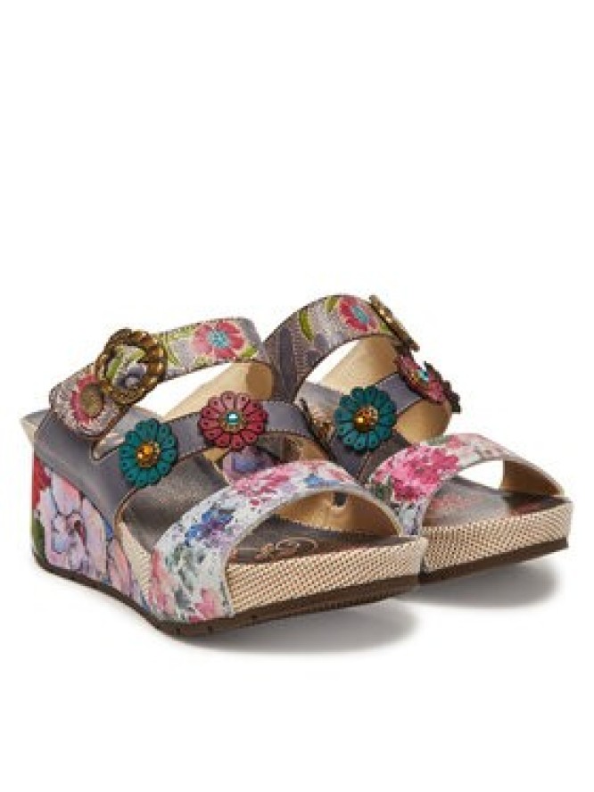 Laura Vita Klapki Barry 30 Fioletowy