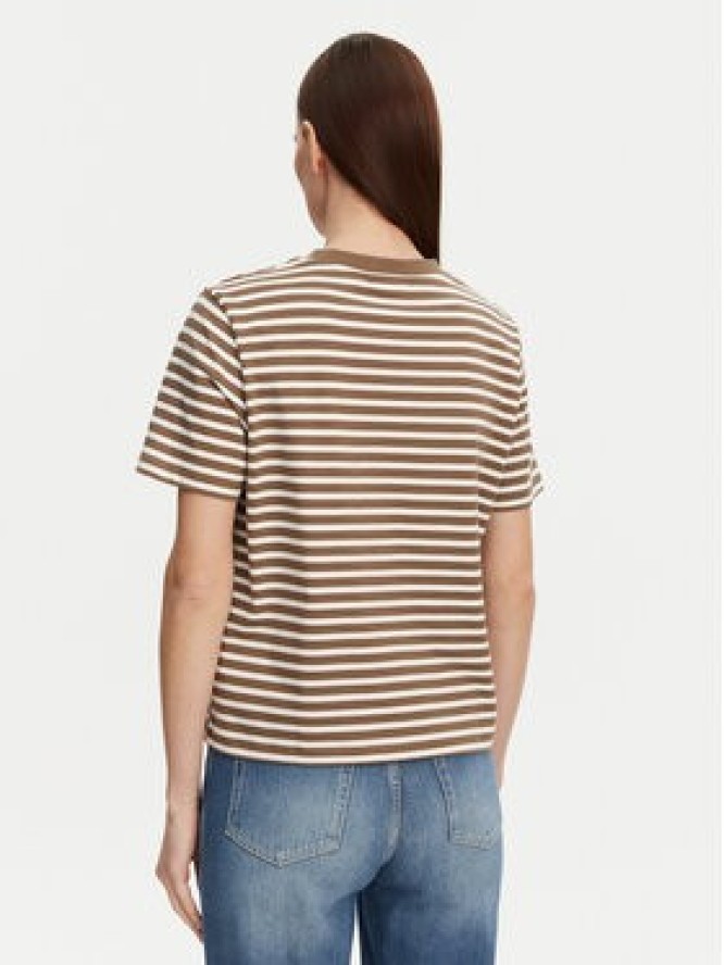 Marc O'Polo Denim T-Shirt 500 0005 953 Brązowy Relaxed Fit