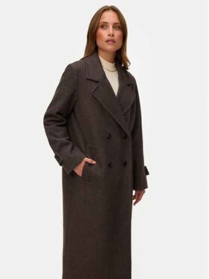 Vero Moda Płaszcz zimowy Eva 10348666 Brązowy Regular Fit