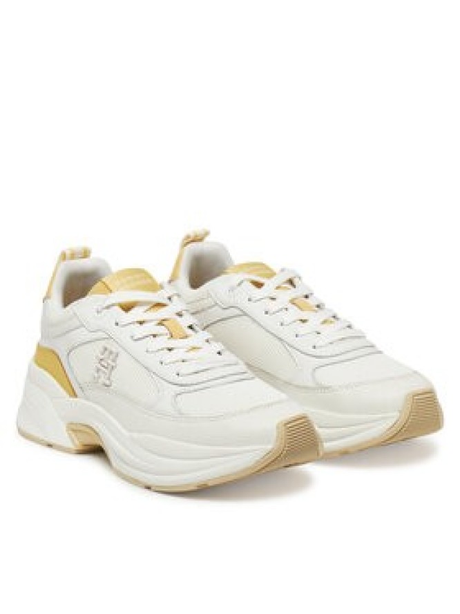 Tommy Hilfiger Sneakersy Th Chunky Runner FW0FW08474 Biały