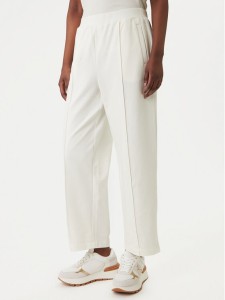 Liu Jo Sport Spodnie materiałowe TA6211 FS090 Écru Regular Fit