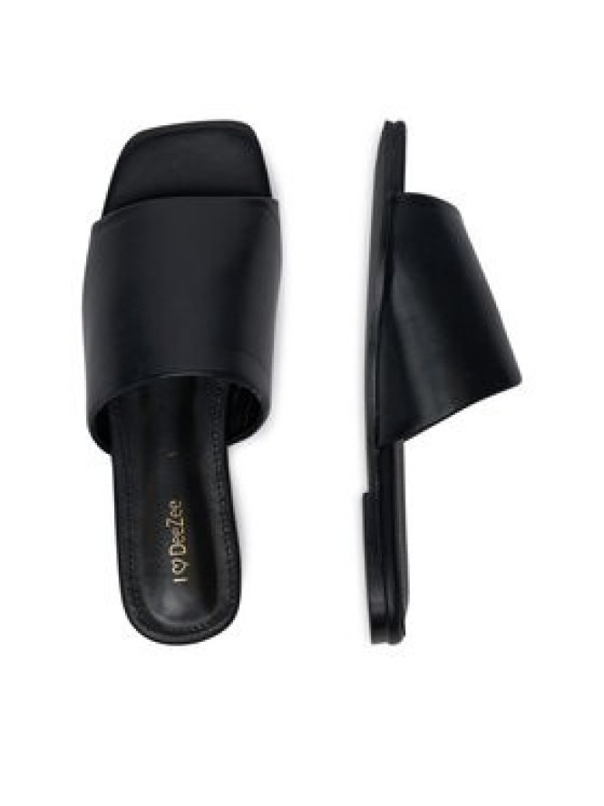 DeeZee Klapki E1005-1 Czarny