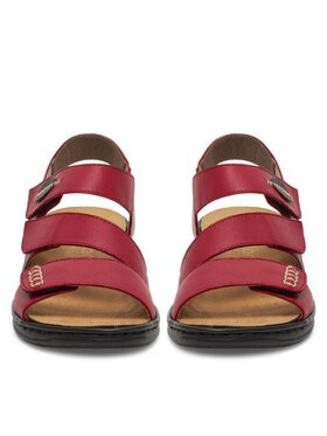 Rieker Sandały 64573-33 Czerwony