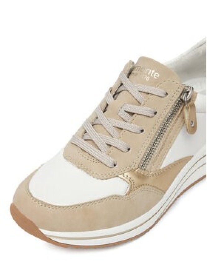 Remonte Sneakersy D0T01-80 Beżowy