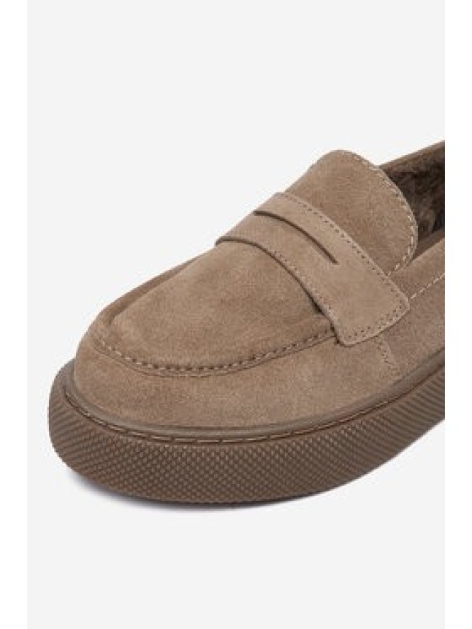 Lasocki Loafersy CEO-WI23-CRICKIT-06 Beżowy ciemny