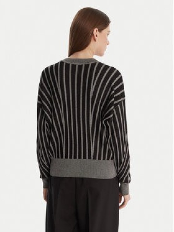 DKNY Sweter P5MSDZ52 Szary Regular Fit