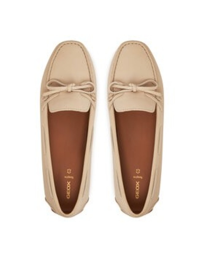 Geox Mokasyny D Kosmopolis + Grip D45RCA 00043 C1122 Beżowy