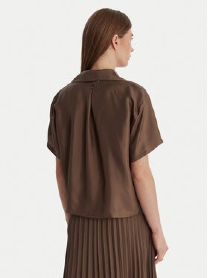Marella Koszula Segnale 2613111045 Brązowy Relaxed Fit