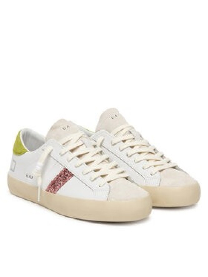D.A.T.E. Sneakersy Hill Low W441-HL-CA Biały