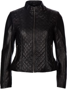 7eleven Skórzana kurtka "Luise" w kolorze czarnym rozmiar: 44