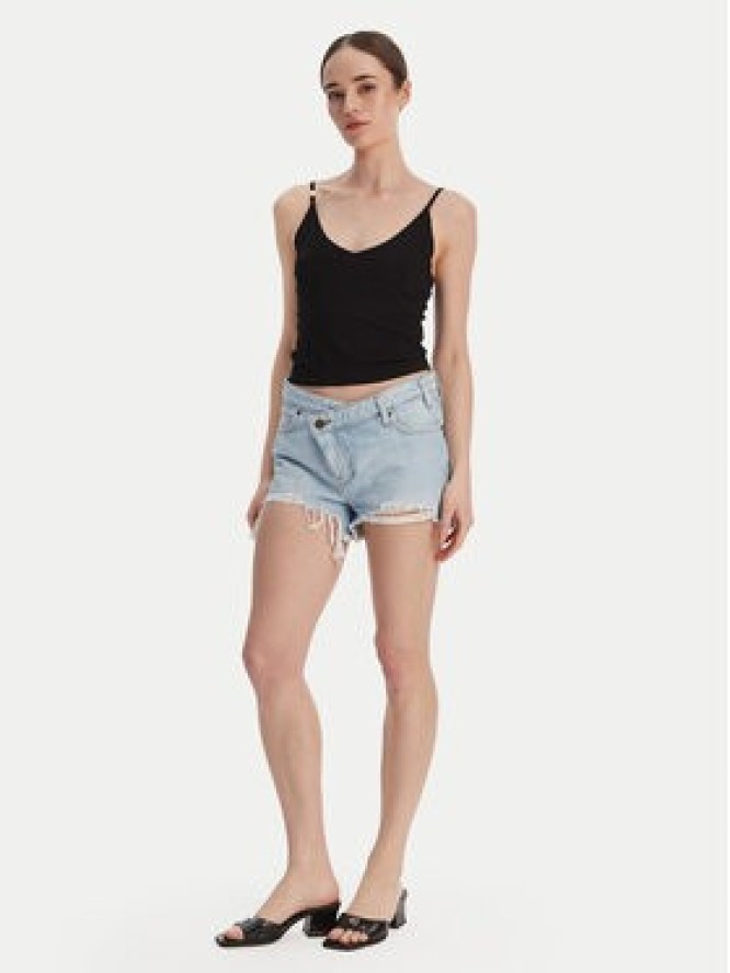 Guess Jeans Szorty jeansowe W6GDZ8 D6364 Niebieski Regular Fit