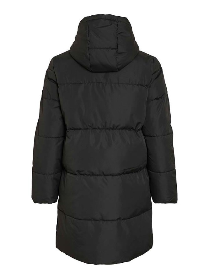 Vila Płaszcz zimowy w kolorze czarnym rozmiar: 38