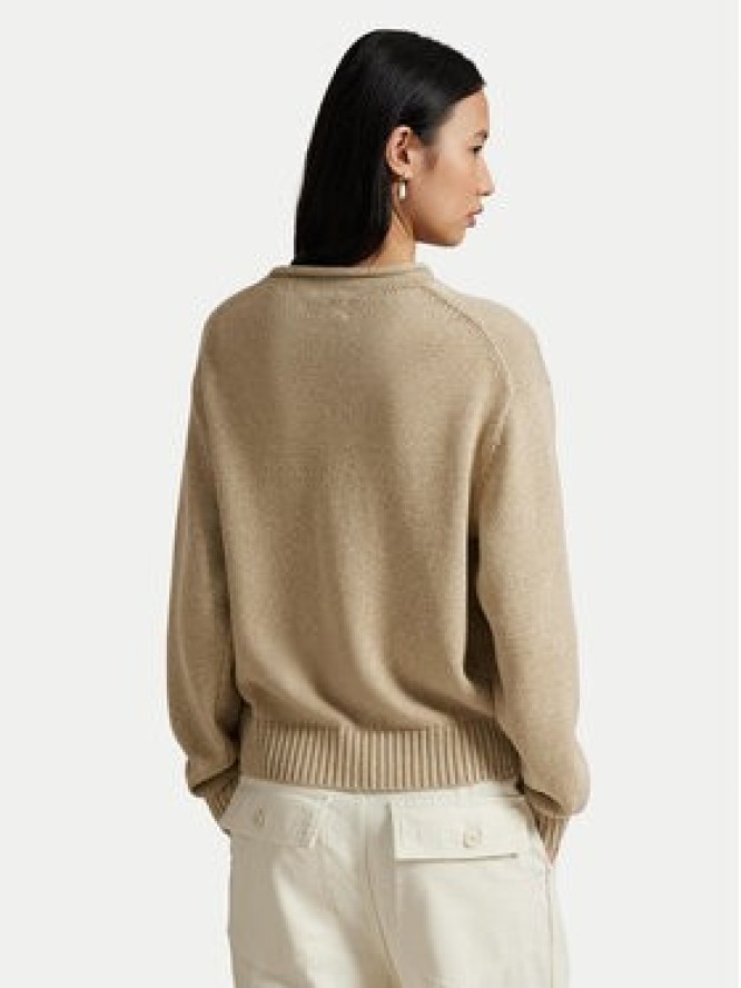 Polo Ralph Lauren Sweter 211978315001 Beżowy Relaxed Fit