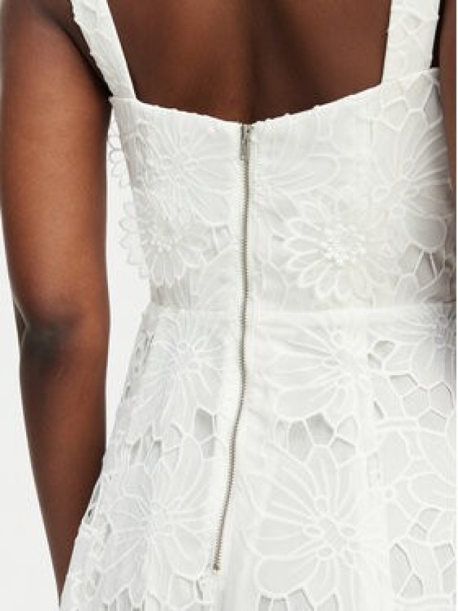 Bardot Sukienka koktajlowa Adaline 58655DB4 Biały Regular Fit