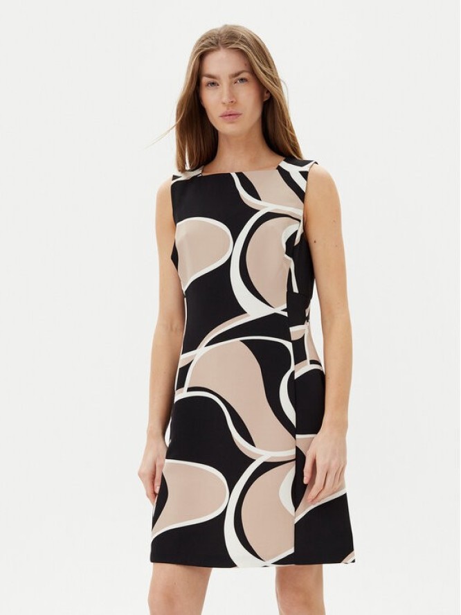 DKNY Sukienka koktajlowa DD5N3H47 Czarny Regular Fit