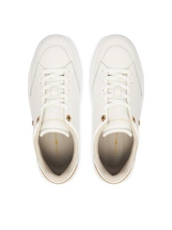 Tommy Hilfiger Sneakersy Th Chic Cupsole FW0FW09106 Écru