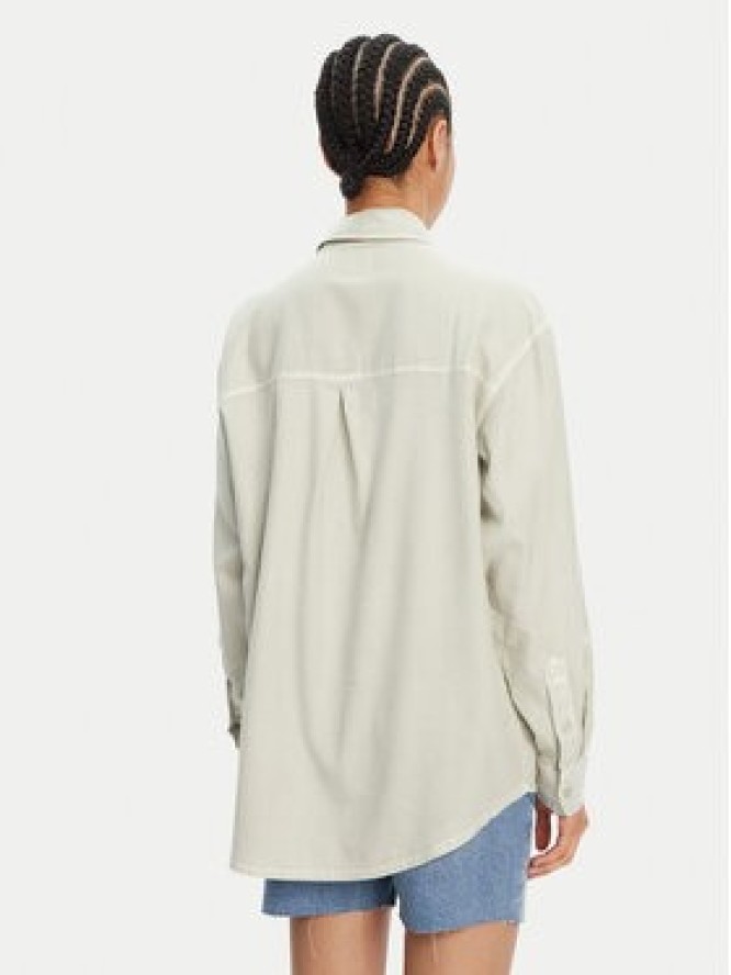 RVCA Koszula Showdown 23B051501 Zielony Relaxed Fit