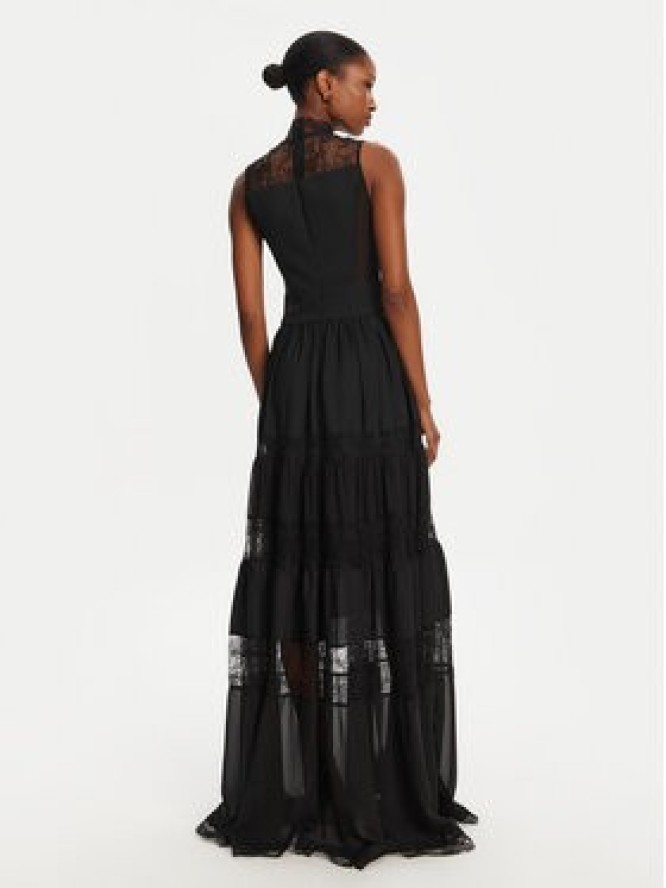 Babylon Sukienka wieczorowa EL0740 Czarny Regular Fit