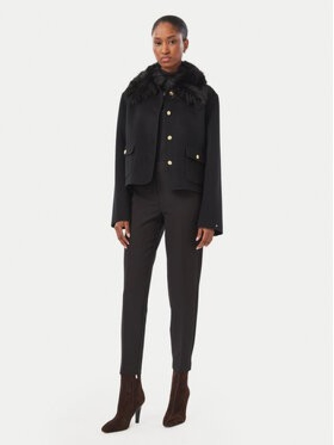 Tommy Hilfiger Kurtka przejściowa WW0WW52914 Czarny Regular Fit