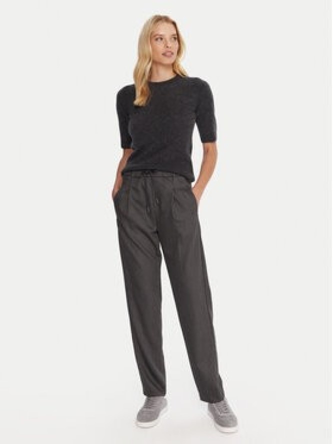 Marella Spodnie materiałowe Nyssa 2523136025 Szary Regular Fit