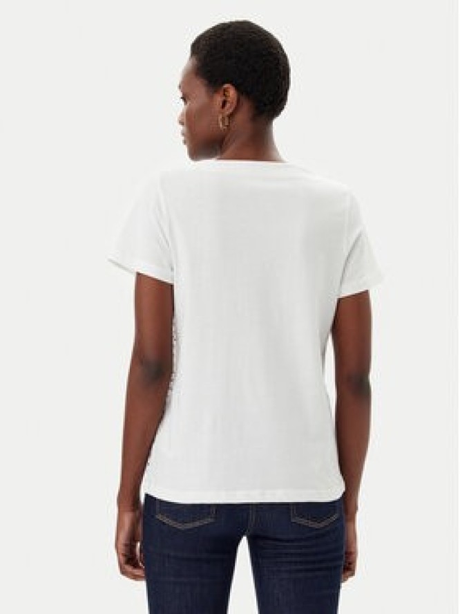 Tom Tailor T-Shirt 1045544 Biały Regular Fit