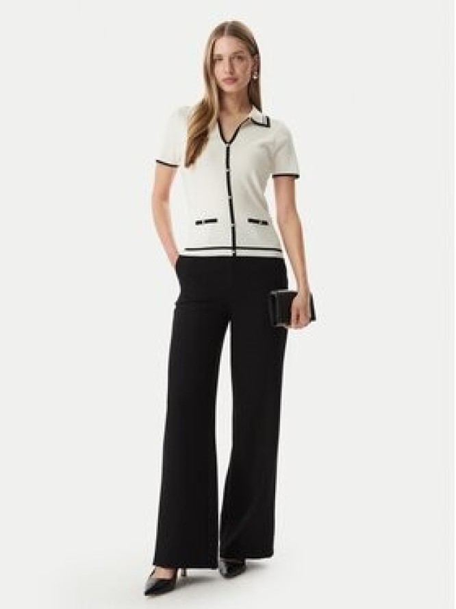 Morgan Sweter 261-MTOIRI Kremowy Regular Fit