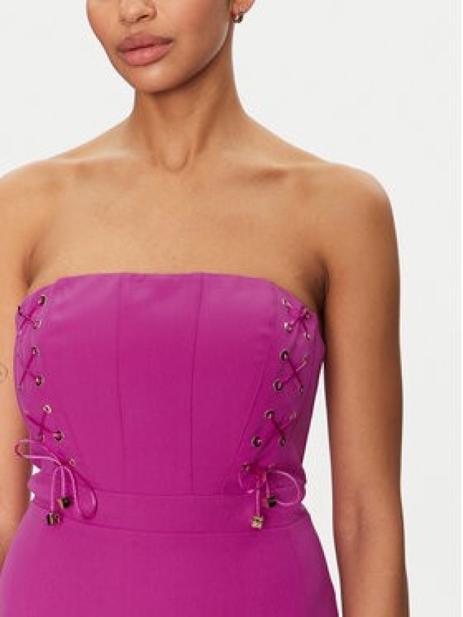 Artigli Sukienka koktajlowa ACAB000923 Różowy Regular Fit