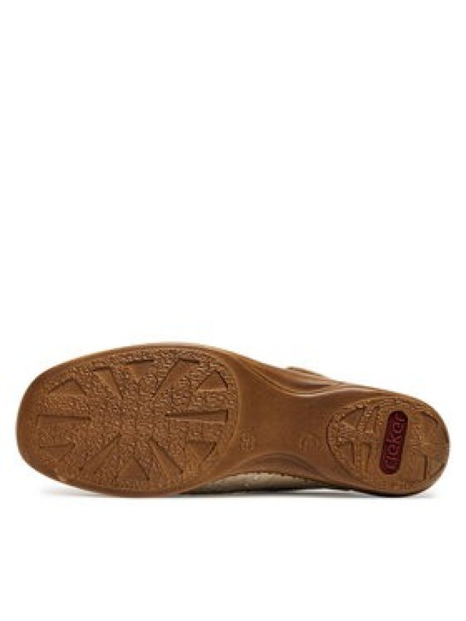 Rieker Półbuty 41399-60 Beżowy