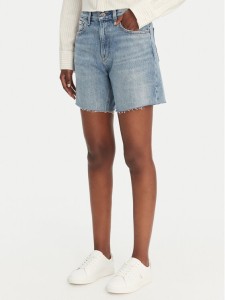 Calvin Klein Jeans Szorty jeansowe LV047F774G Niebieski Regular Fit