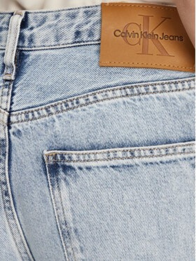 Calvin Klein Jeans Jeansy 90's J20J225504 Niebieski Loose Fit